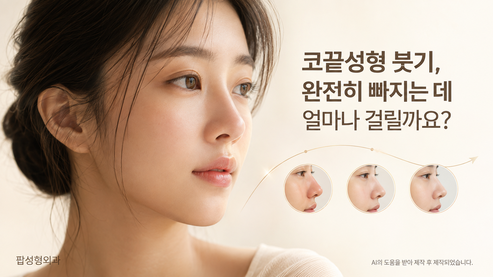 코끝성형 붓기, 완전히 빠지는 데 얼마나 걸릴까요?