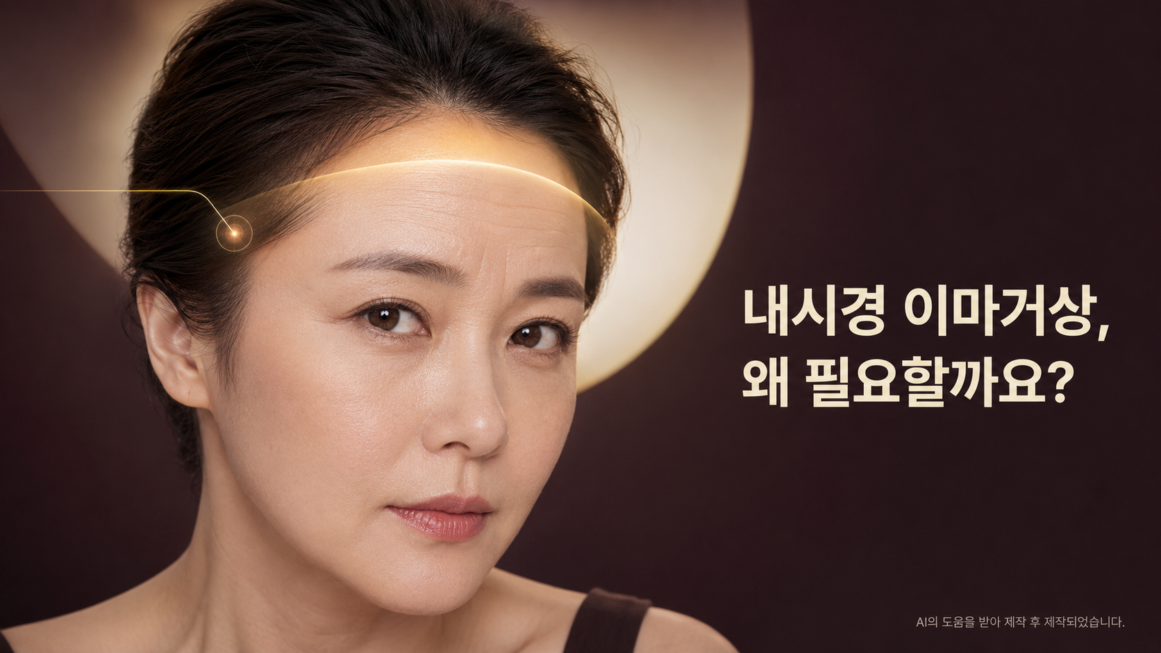 내시경이마거상이 왜 필요한 건가요?