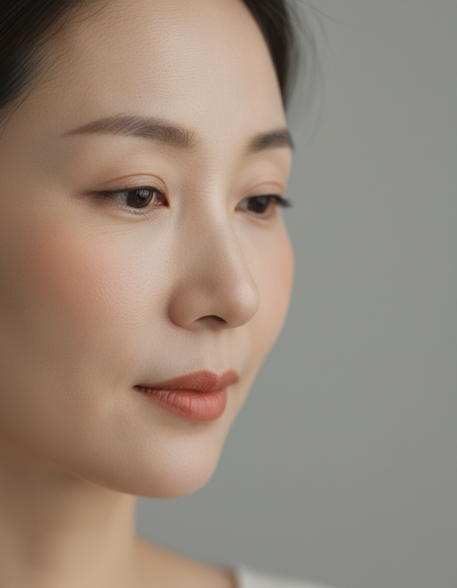 코수술 할 때 콧대 라인은 어떻게 정하나요?