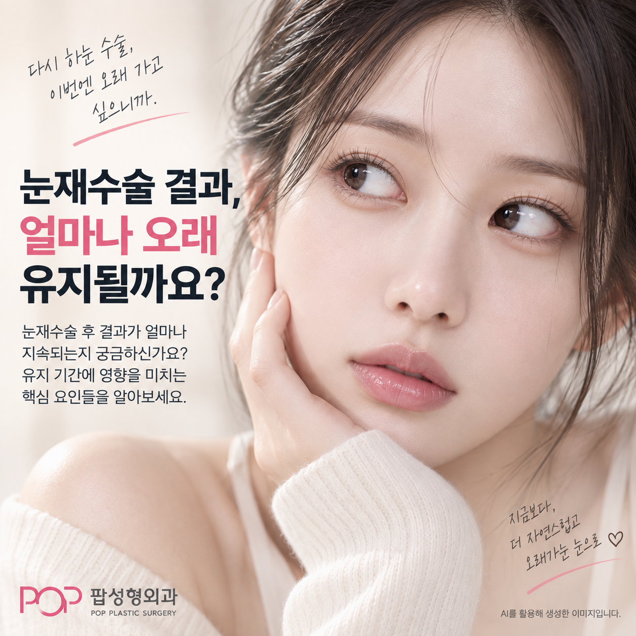 눈재수술 결과, 얼마나 오래 유지될까요?
