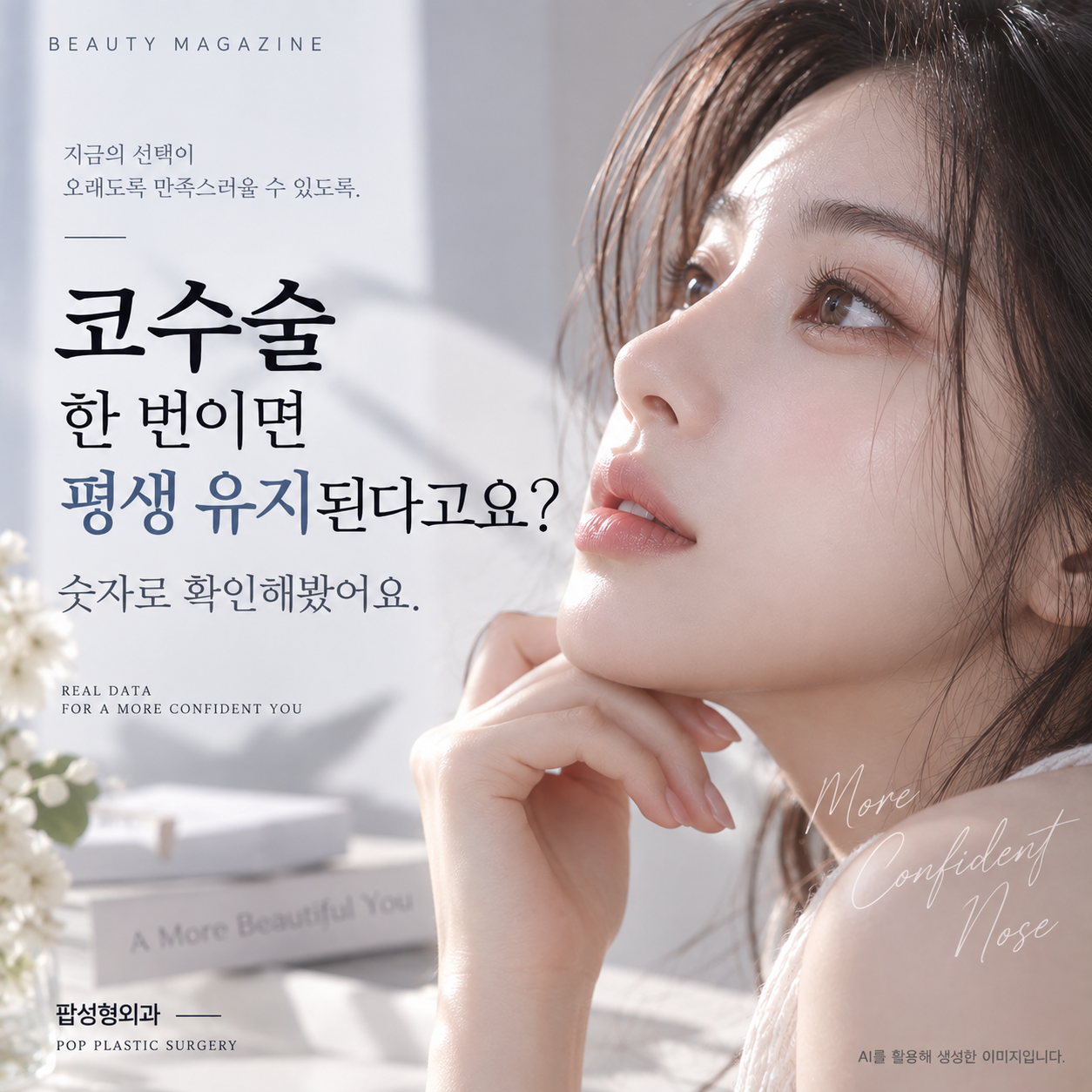 코수술 한 번이면 평생 유지된다고요? 숫자로 확인해봤어요