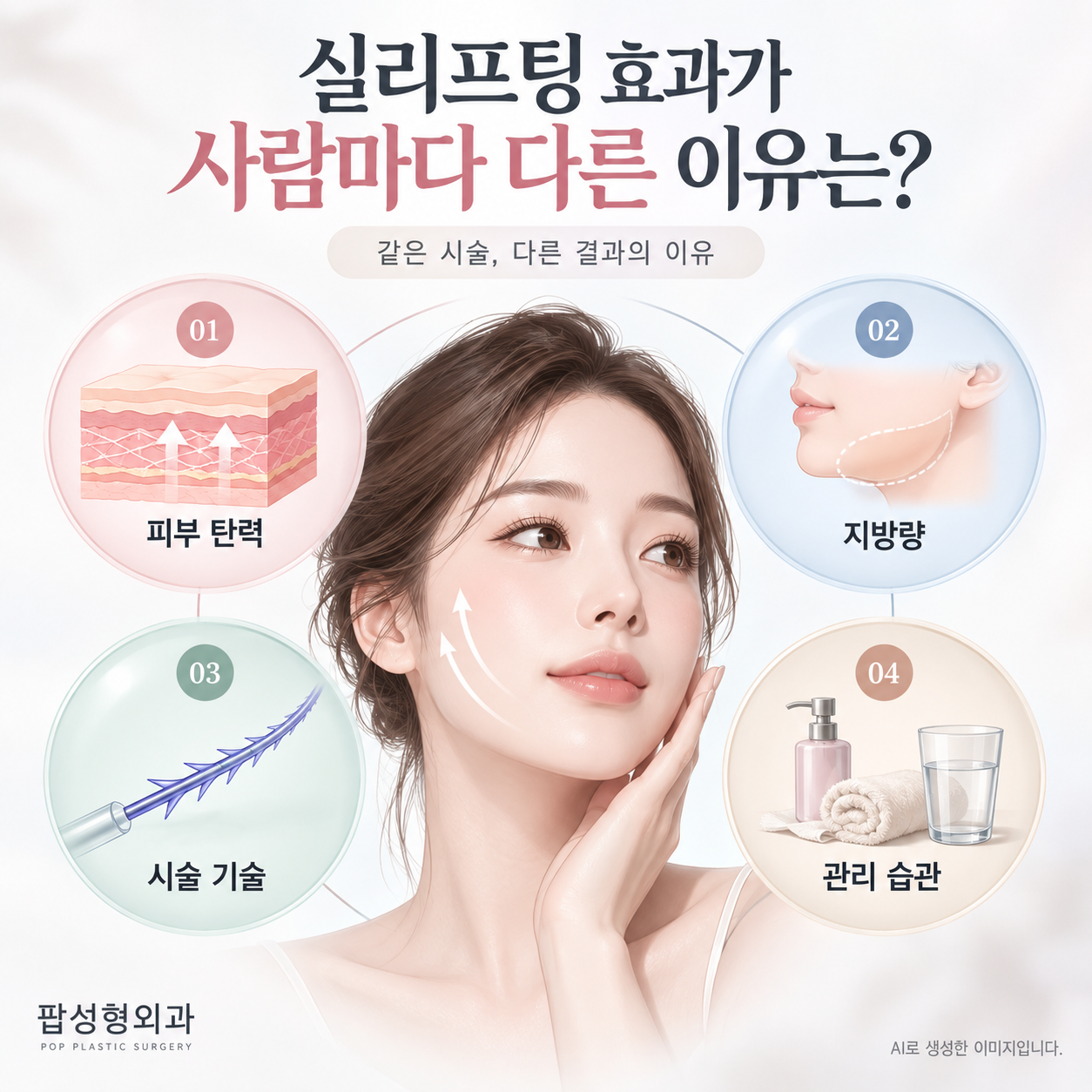 실리프팅은 왜 사람마다 효과 차이가 나는 건가요?